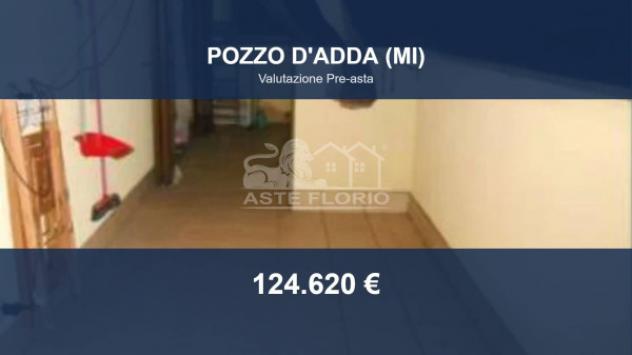 Immobile in asta di 110 m², box auto in vendita a Pozzo d'Adda
