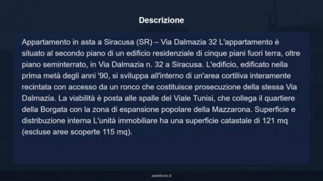 Immobile in asta di 121 m² con più di 5 locali in vendita a Siracusa - Foto 8
