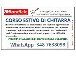 Corso estivo di chitarra