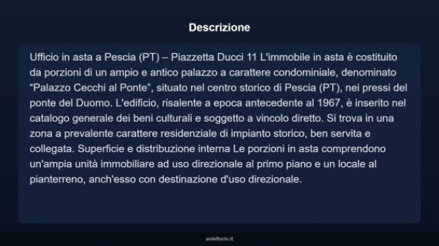 Immobile in asta di 251 m² in vendita a Pescia - Foto 3
