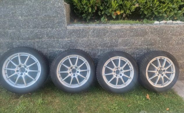 set 4 cerchi 17" originali Mercedes con pneumatici