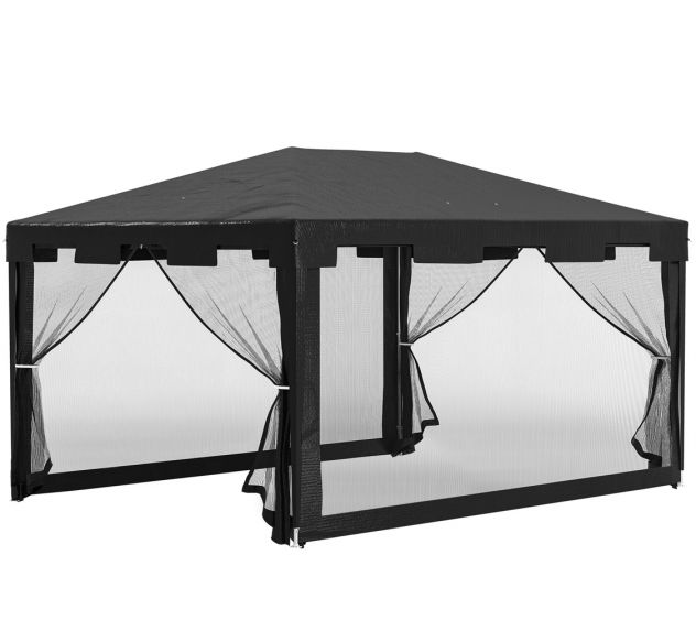 Gazebo da Giardino Outsunny 3x4m con Zanzariera - NUOVO IN SCATOLA - Foto 5