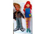 BRATZ BOY E PIPPI CALZELUNGHE PUPAZZI VINTAGE