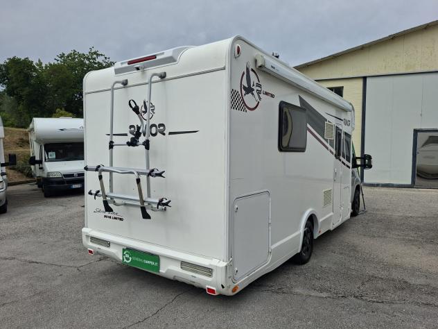 CAMPER RIMOR DUCATO SEMINTEGRALE 6 POSTI SEMIDINETTE BASCULANTE CLIMATIZZATORE LETTO NAUTICO FOTOVOLTAICO CAMPEGGIO USATI GENERALI 1734 - Foto 4