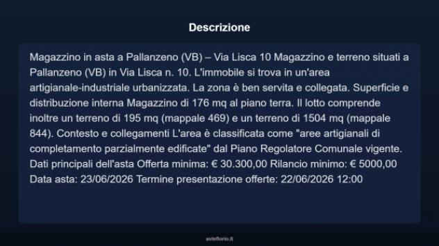 Immobile in asta di 176 m² in vendita a Pallanzeno - Foto 4