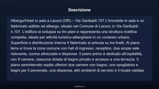 Immobile in asta di 400 m² in vendita a Laconi - Foto 2