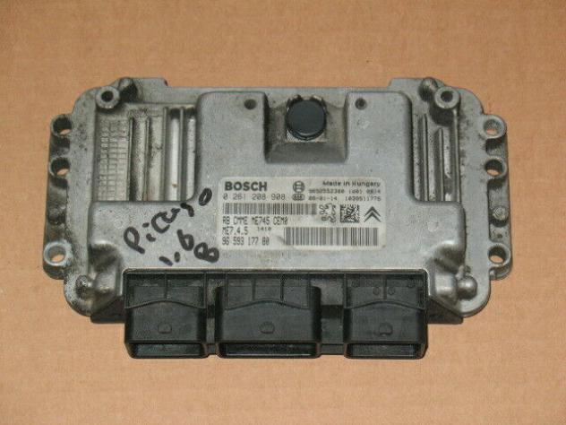 0261208908 ECU CITROEN PEUGEOT 1.6 0261208908 9659317780, ME7.4.5 - Foto 3