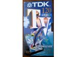 TDK: 1 VHS E120TVED + 2 cassette D90