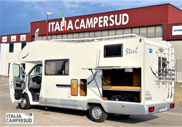 Camper Mc Louis Steel 460 Mansardato Fiat Ducato Del 2007 - Foto 2