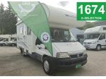 CAMPER CHALLENGER FIAT MANSARDATO 6 POSTI SEMIDINETTE LETTI CASTELLO CLIMAT &hellip;