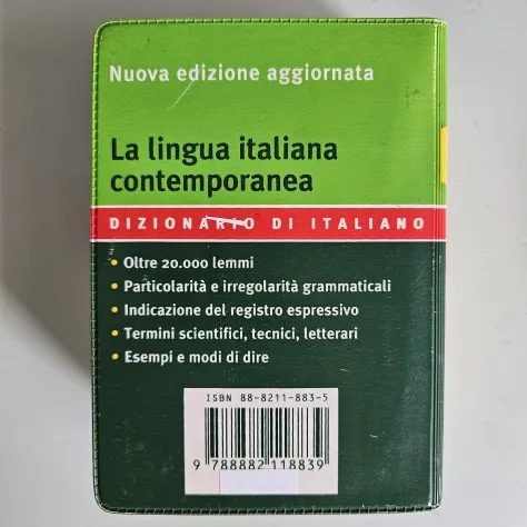 Mini Dizionario Tascabile Italiano - A.Vallardi - Aggiornato con 20000 lemmi - Foto 4
