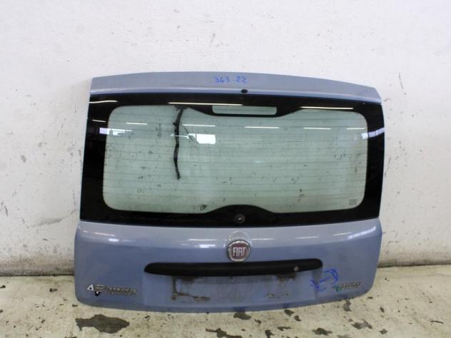 46827172 PORTELLONE COFANO POSTERIORE BAULE FIAT PANDA 1.2 M 44KW 5M 5P (2009) RICAMBIO USATO AMMACCATO, CON LUNOTTO - Foto 5