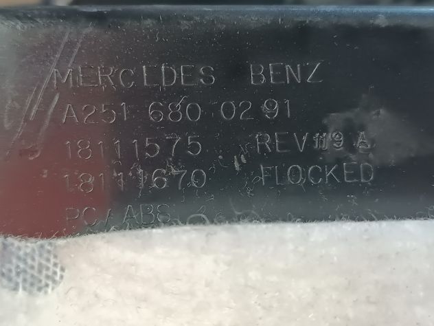 Cassetto portaoggetti Mercedes classe R (W251) - Foto 6