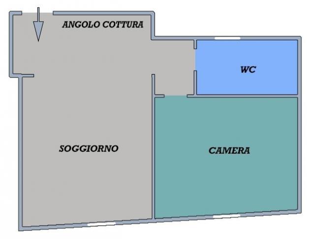 appartamento in affitto a Bologna in zona Saragozza