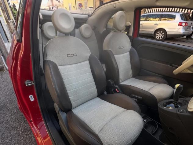 Fiat 500 C 1.2 BENZINA 69CV CABRIO AUTOMATICA FINANZIABILE - Foto 7