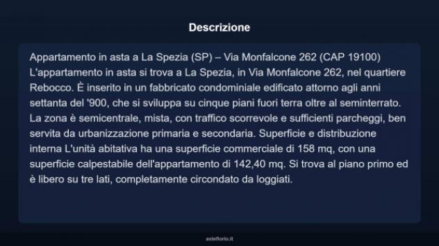 Immobile in asta di 158 m² con più di 5 locali in vendita a La Spezia - Foto 7