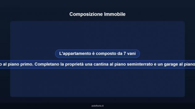 Immobile in asta di 183 m² con più di 5 locali e box auto in vendita a Sanza - Foto 11
