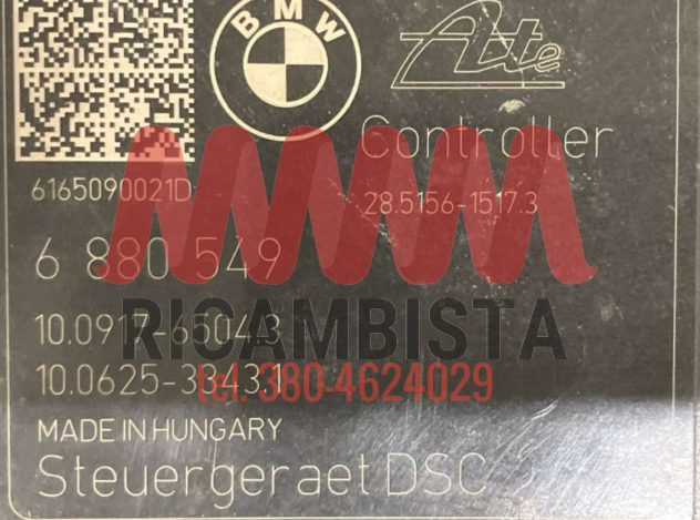 6880549 BMW X1 F48 2016 guppo pompa ABS - Foto 3
