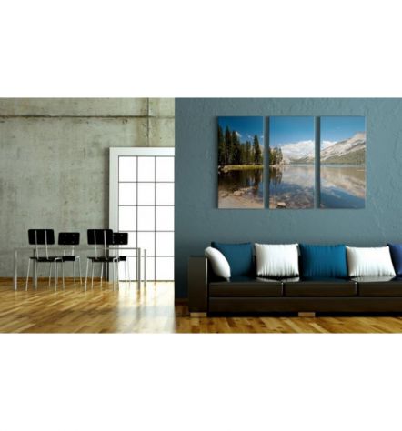 Quadro Lago Di Montagna ARREDALACASA - Foto 2