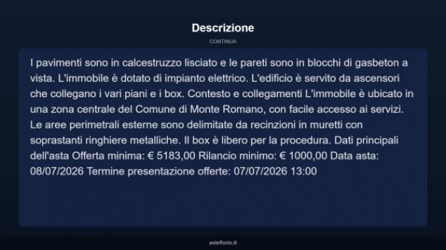 Immobile in asta di 43 m² in vendita a Monte Romano - Foto 9