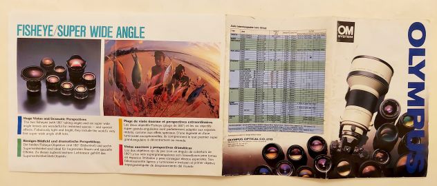 Olympus OM System catalogo caratteristiche tecniche:lenti, obiettivi,Zoom Zuiko - Foto 2