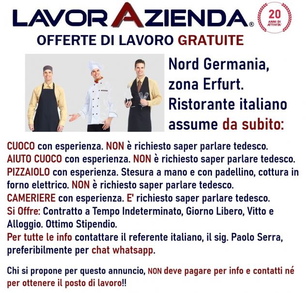staff ristorante germania