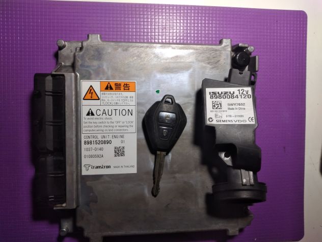 kit accensione CENTRALINA / CENTRALINA Motore 8981520890 – Isuzu isuzu D Max Mot