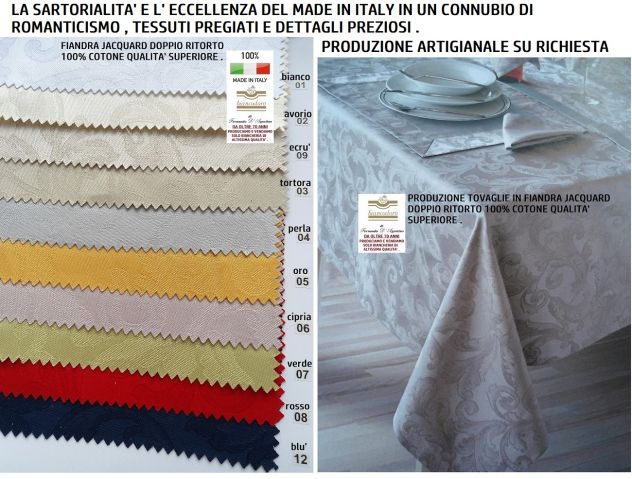 biancodoro : PRODUZIONE BIANCHERIA ARTIGIANALE DI QUALITA' PER LA CASA - Foto 8