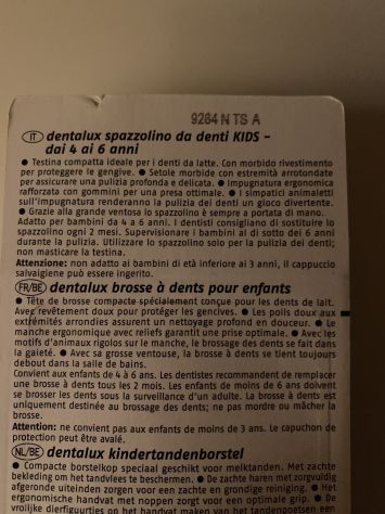 UNA CONFEZIONE SIGILLATA DA 2 SPAZZOLINI PER BAMBINI DA 4 A 6 ANNI CON IMPUGNATU - Foto 8