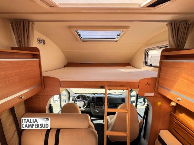 Camper Burstner Argos A660 Mansardato Fiat Ducato del 2011 - Foto 4