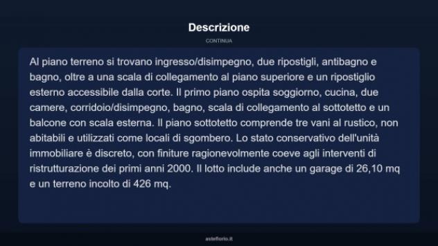 Immobile in asta di 236 m², box auto in vendita a Morano sul Po - Foto 11