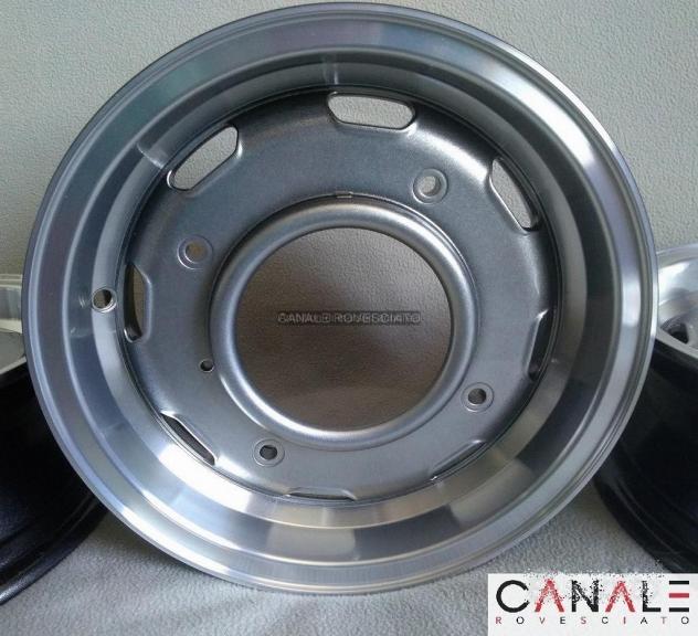 Cerchi mm 4,5x 12 et25 4x190 fiat 500 l f r - Foto 4