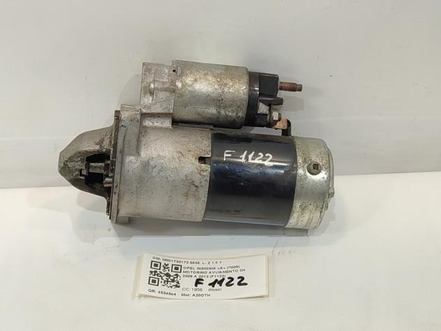 MOTORINO D' AVVIAMENTO OPEL Insignia Berlina M001T30172 5535 A20DTH diesel 1956 (0817) - Foto 2