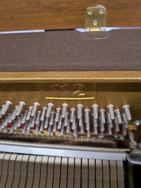 Pianoforte Sauter Carus 112 made in Germany con trasporto e panca inclusi - Foto 3