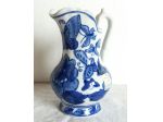 Caraffa ceramica smaltata decorata a mano-Made England SelectGift-1965 ca