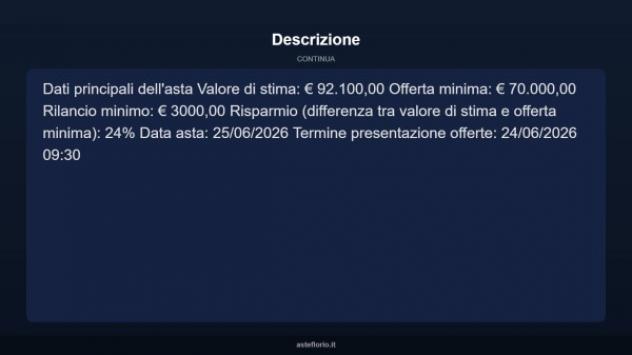 Immobile in asta di 139 m², box auto in vendita a Campagna - Foto 13