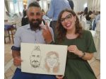 Ritratti e caricature live ad eventi
