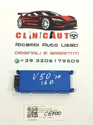 MODULO CONTROLLO BLUETOOTH VOLVO V50 2° Serie 31285052 diesel 1560 (0712) - Foto 3