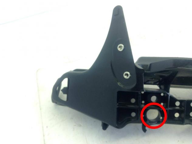 HONDA CBR RR ABS KM0 600 CARENA SUPPORTO STRUMENTAZIONE - ROTTURE 2024 2026 - Foto 2