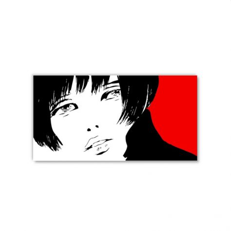 Quadro Valentina Crepax dipinto a mano pop art - Foto 2