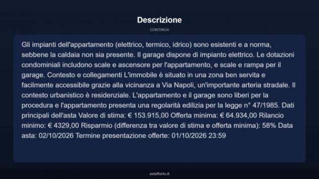 Immobile in asta di 89 m², box auto in vendita a Lariano - Foto 12