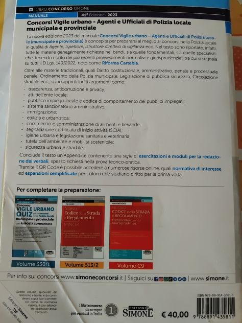Manuale per concorso Vigile Urbano - Foto 2