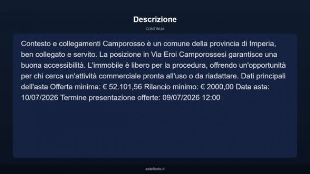 Immobile in asta di 178 m² in vendita a Camporosso - Foto 8