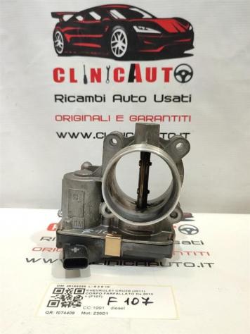 CORPO FARFALLATO CHEVROLET Cruze Berlina 25183238 Z20D1 diesel 1991 (09)