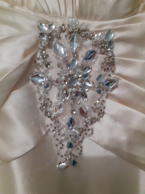Abito da sposa seta e swarovski - Foto 7