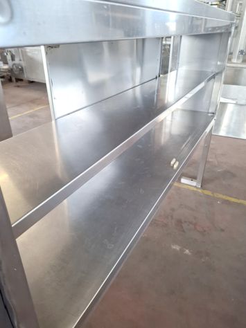 pensile rialzato inox cucina professionale usato - Foto 2