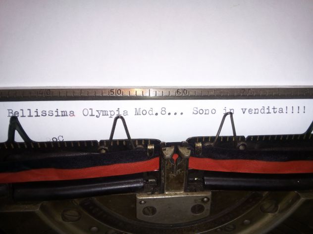 Bellissima, Macchina da scrivere antica "Olympia Mod. 8" degli anni 30' - Foto 6