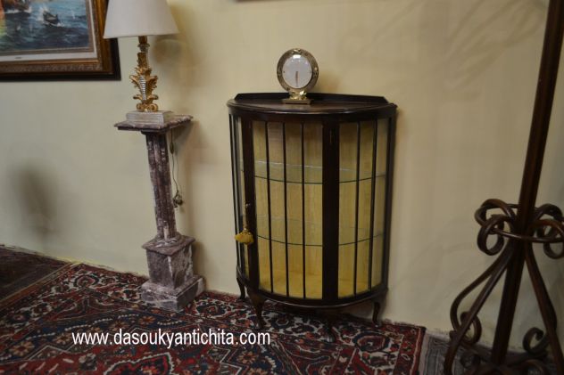Vetrina-cristalliera stile Art Déco del XX secolo - Foto 6