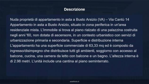 Immobile in asta di 63 m² in vendita a Busto Arsizio - Foto 18