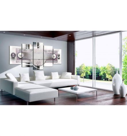 Quadro Brioso Grigio 100x50 E 200x100 ARREDALACASA - Foto 2